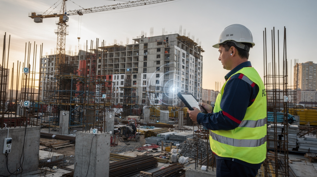 IoT на стройке: как датчики помогают контролировать объект